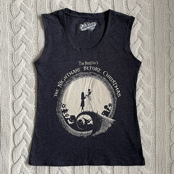 🌼2 for $20🌼 Nightmare Before Christmas Tank Top - Old Navy Collectabilitees - Picture 1 of 7
